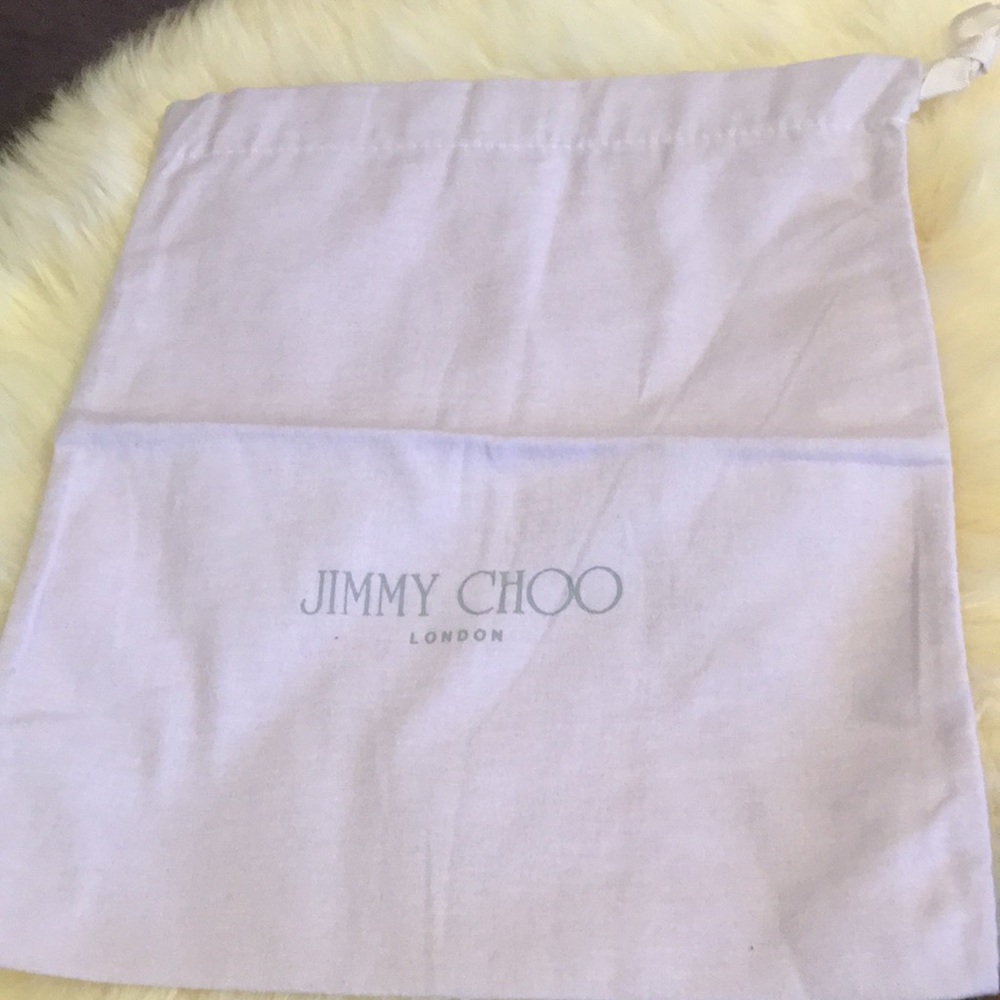Jimmy Choo clutch dustbag